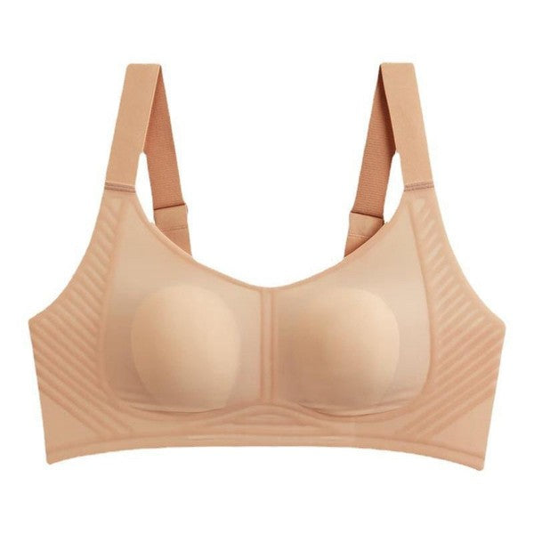 ICE HANA Rabbit Ears plus size Underwear Women's Big Chest Minimizer Bra Super Thin Cup Bra Summer (4 hook) | CB250603108
