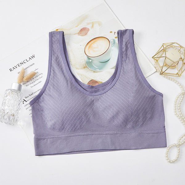 ZUVI Vest Plus Size Non-Wired Sports Sleep Bra | CT250839799
