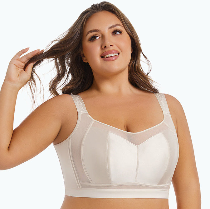 DIMO Women’s Ultra-Thin Full Cup Bra  Large Chest Support | Gather-Up | Anti-Sagging | Plus Size | Summer Thin Bra | Size 34–48 | Cup C, D | China Imported | CB251212879