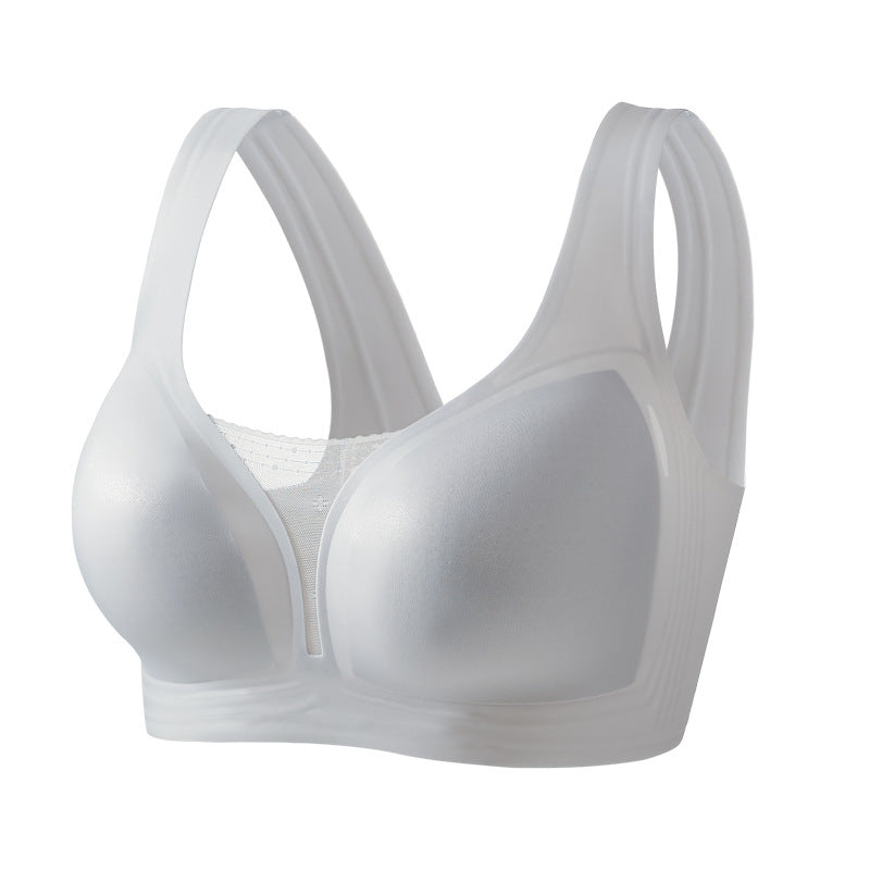 KIVO Seamless Vest T-Shirt Bra (Thailand Style) Comfortable Daily Use | Side Gathered Support | Smooth Fit Under T-Shirt | C D Cup | CB260117932
