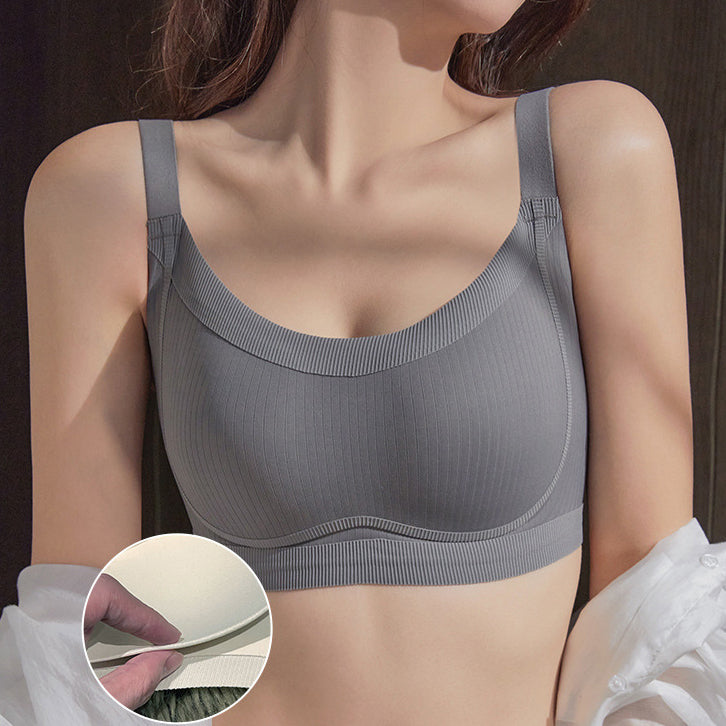 YARA Anti-Sagging Adjustable Tube Bra (Wire-Free) | Cup Size B C | Big Bust Slim Look | Lift &amp; Gather Support | Comfortable Daily Wear | CB2603171013