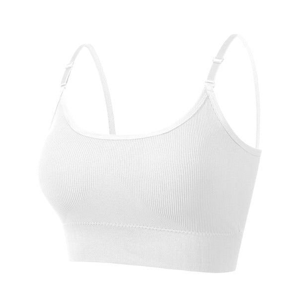NINA Push-up Bra Sports Underwear Women's Seamless Large Size Base Sling Beautiful Vest Seamless, China Imported | M,L,Xl,2XL| CT2506018808