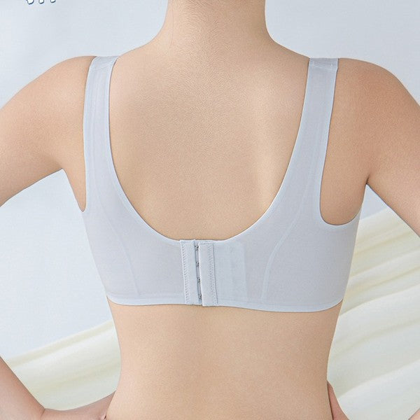 KIVO Seamless Vest T-Shirt Bra (Thailand Style) Comfortable Daily Use | Side Gathered Support | Smooth Fit Under T-Shirt | C D Cup | CB260117932