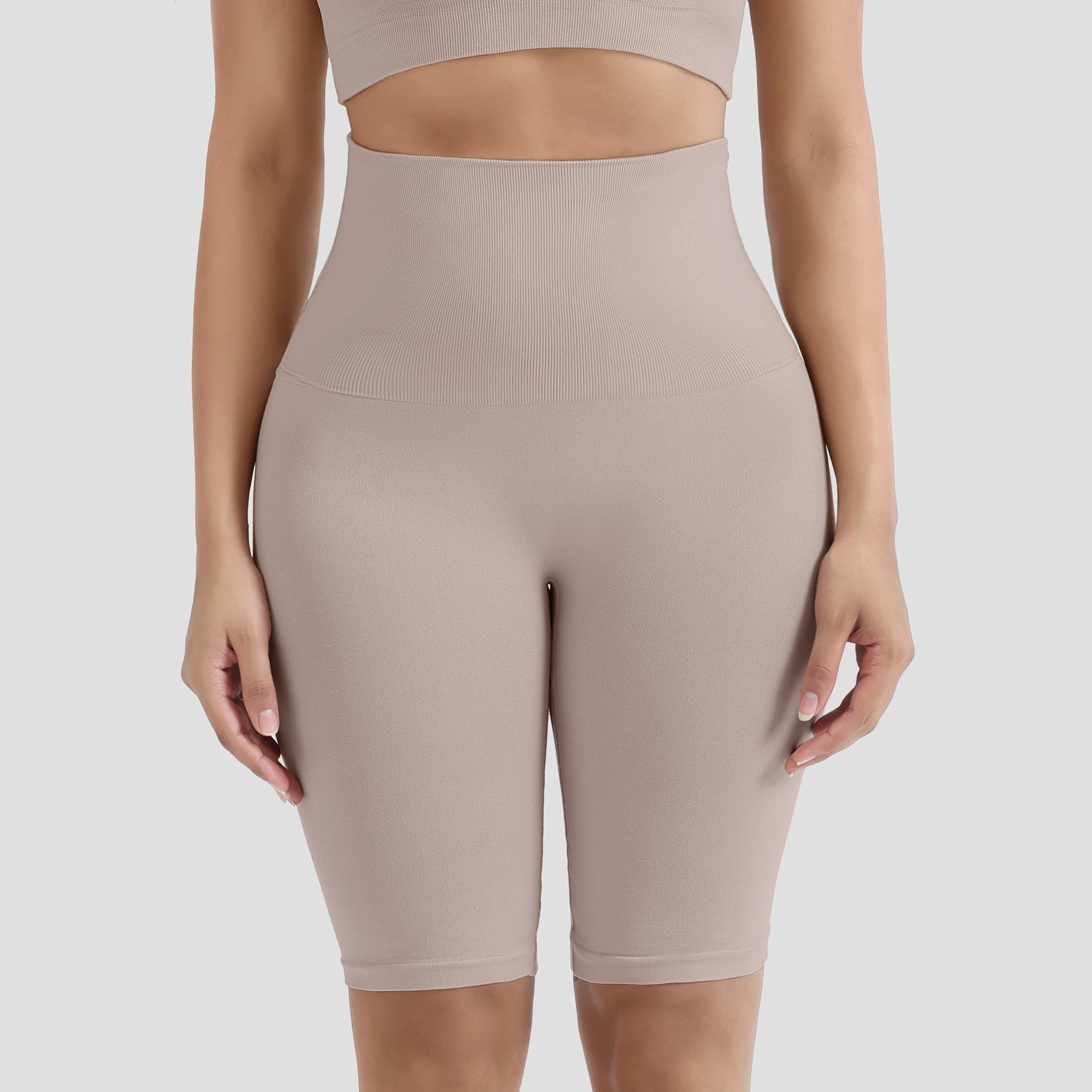 Traceless High Waist Tinting Hip Pants | Five-Point Shaping Safety Panty | China Imported | ISHR251107845