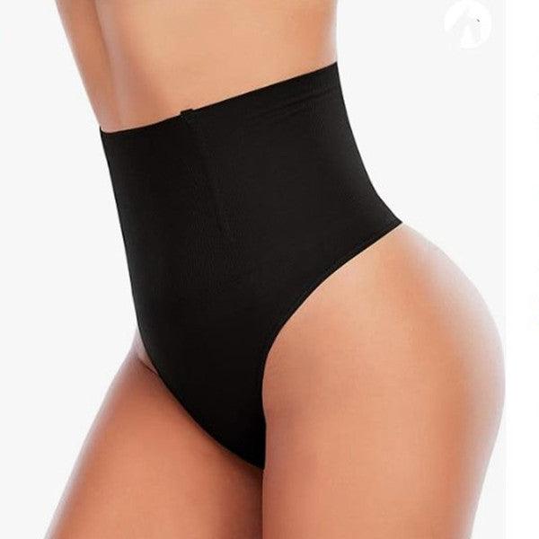 Plus Size Seamless Mid-Waist Shaping Pants (T-Shape Edition) Belly Support | Hip Shaping | Smooth Yoga & Daily Comfort | ISHR260509A116