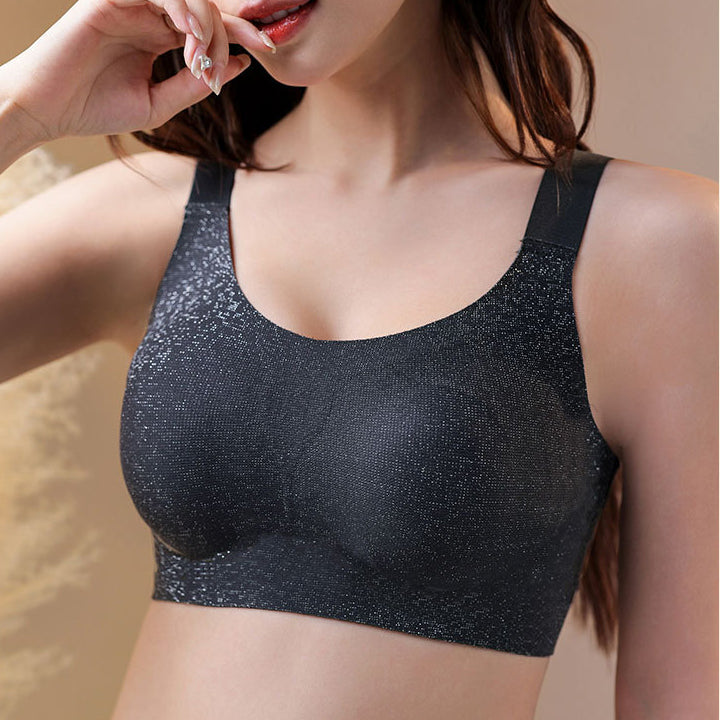 QURI Plus Size Ultra-Thin Traceless Rabbit Ear Full Cup Bra Breathable | Large Chest Support | Gather-Up | Paramammary Breast Cover | Chubby Girl Friendly | China Imported | CB251221884