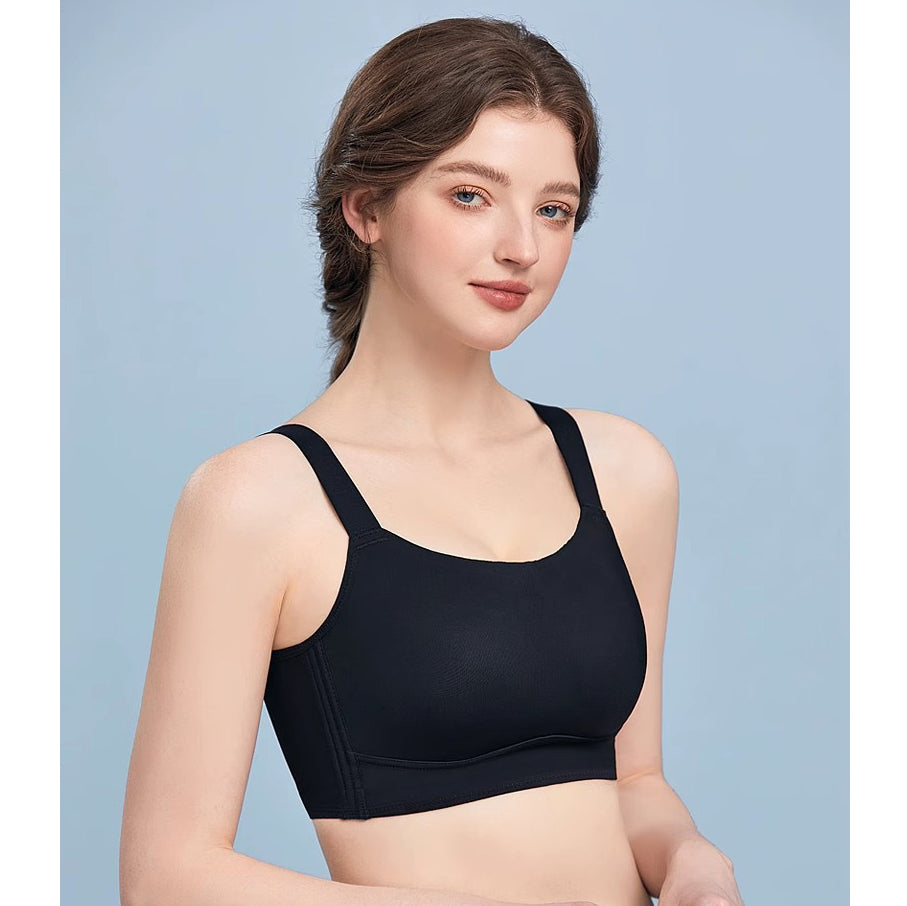 VEYA Women's Chest Underwear Large Chest Small Breast Anti-sagging Thin Slim plus size Traceless Rabbit Ear Bra | CB250708742