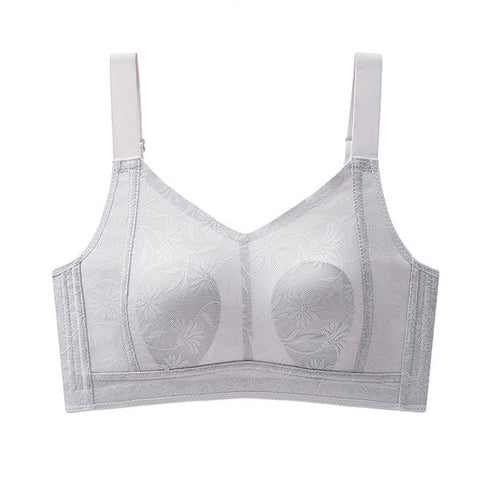 QAMI Ultra-Thin Rabbit Ear Cup Bra | Large Chest Minimizer | Adjustable Strap | No Steel Ring | Anti-Sagging Full Cup Bra | China Imported | CB250824794