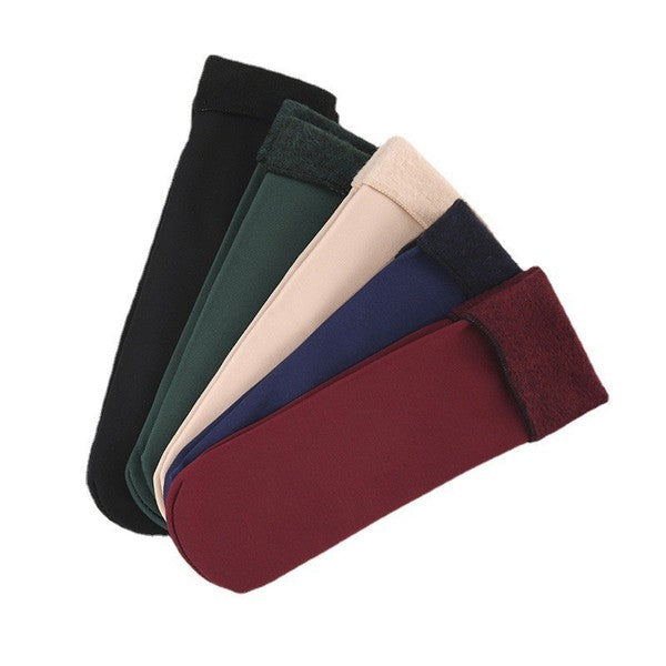 Socks Women’s Winter Long Snow Socks | Warm Thickened Fleece-Lined Knee-High Floor Cushion Socks | WRN251117858