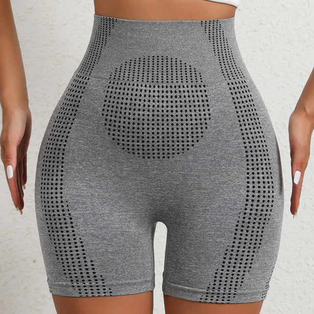 Women’s Hip-Lifting Sports Yoga Tight Shorts | SHAPEWEAR | Naked Feel | Running &amp; Cycling Ready | Bodybuilding Fit | Summer Comfort | ISHR260214978