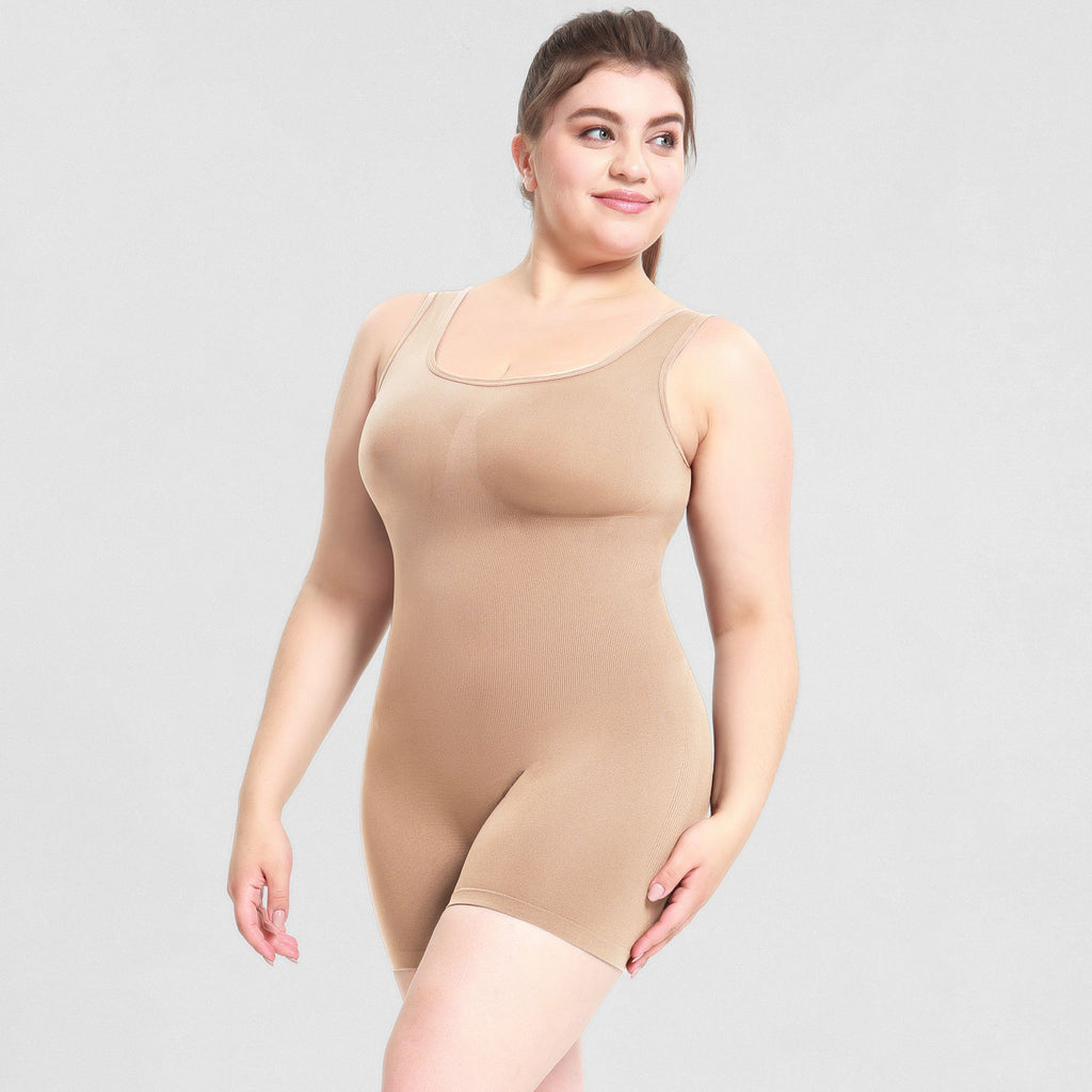 Tight One-piece Body Shaping Clothing Beauty One-piece Vest Full Body | China Imported | ISHR251118855