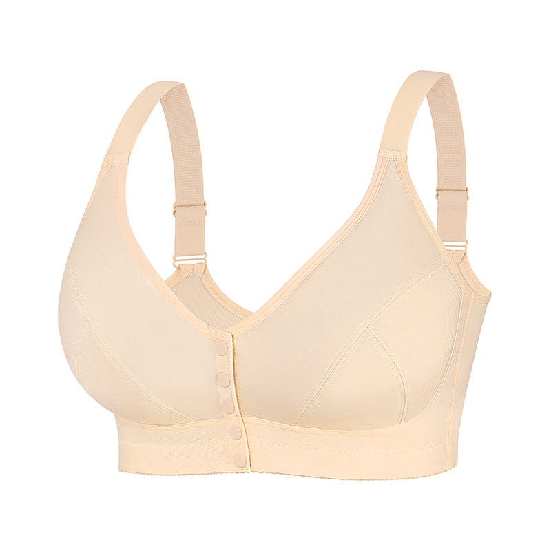 POMI Extra Large Size Bra European &amp; American Size | Front Button | Glossy Finish | Adjustable Shoulder Straps | Plus Size Intimates | China Imported | CB251222889