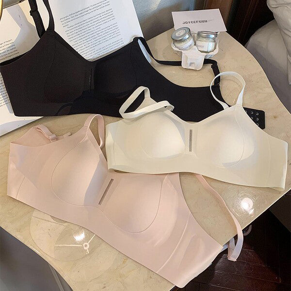 ELYA Seamless Soft Support Bra (Thin &amp; Comfortable) | Cup B/C | 3 Hook | Breast-Retracting | Anti-Sagging Lift | Nude Feel Daily Comfort | CB2603311027