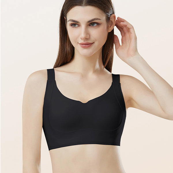 SIVA Plus-Size Seamless Support Bra (Large Bust Edition) | Cup C D | Minimizing &amp; Gathering | Strong Lift | Side Support Comfort | CB2603131010