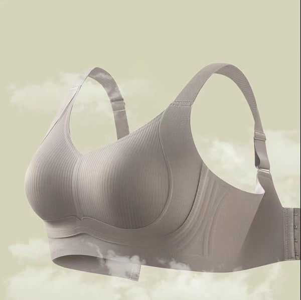 DEYA Large Chest Small Traceless Underwear Women's Full Cup Anti-Sagging Parammary plus size Bra Thin Lending Breathable and Comfortable | China Imported | CB251107854