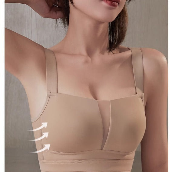 KENI Large Bust Minimizing Anti-Sagging Bra Wireless | Plus Size | Seamless | Adjustable Beauty Back | Side-Breast Collection Bra | China Imported | CB251124866