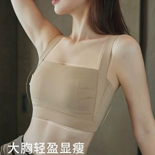 JOVA Large Size Full-Cup Sports Back Bra Big Breasts – Small Look | Summer Thin | Anti-Sagging | Breast-Retracting Support | China Imported | CB251230901