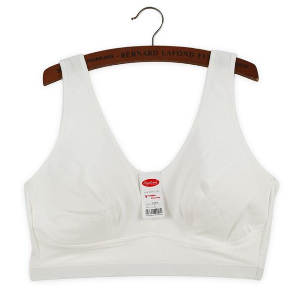 YUKI Intimates Pure Cotton Vest-Style Bra | Non-Wired | Thin &amp; Comfortable | Mother's Intimates Bra | China Imported | CT250829798