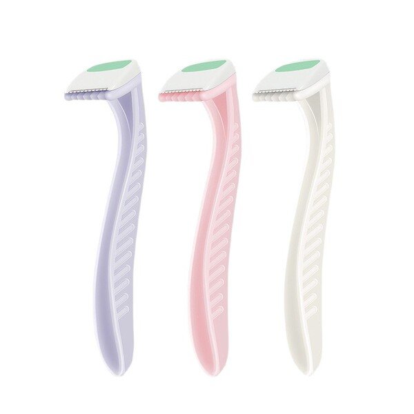 LumiSmooth Women's Shaving Razor 3 PCS Set (Portable Edition) | Skin-Friendly | Underarm, Leg & Private Area Use | Anti-Scratch Smooth Shave | ISMT260625A168