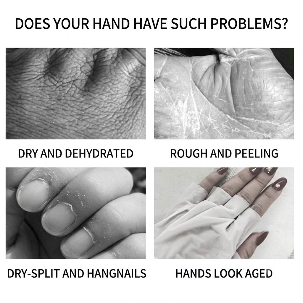 Korean Hydrating  Hand Mask | Hydrating Essence| Exfoliating Hand Film | Softening, Exfoliating & Intensive Hand Care | ISMT260725A245