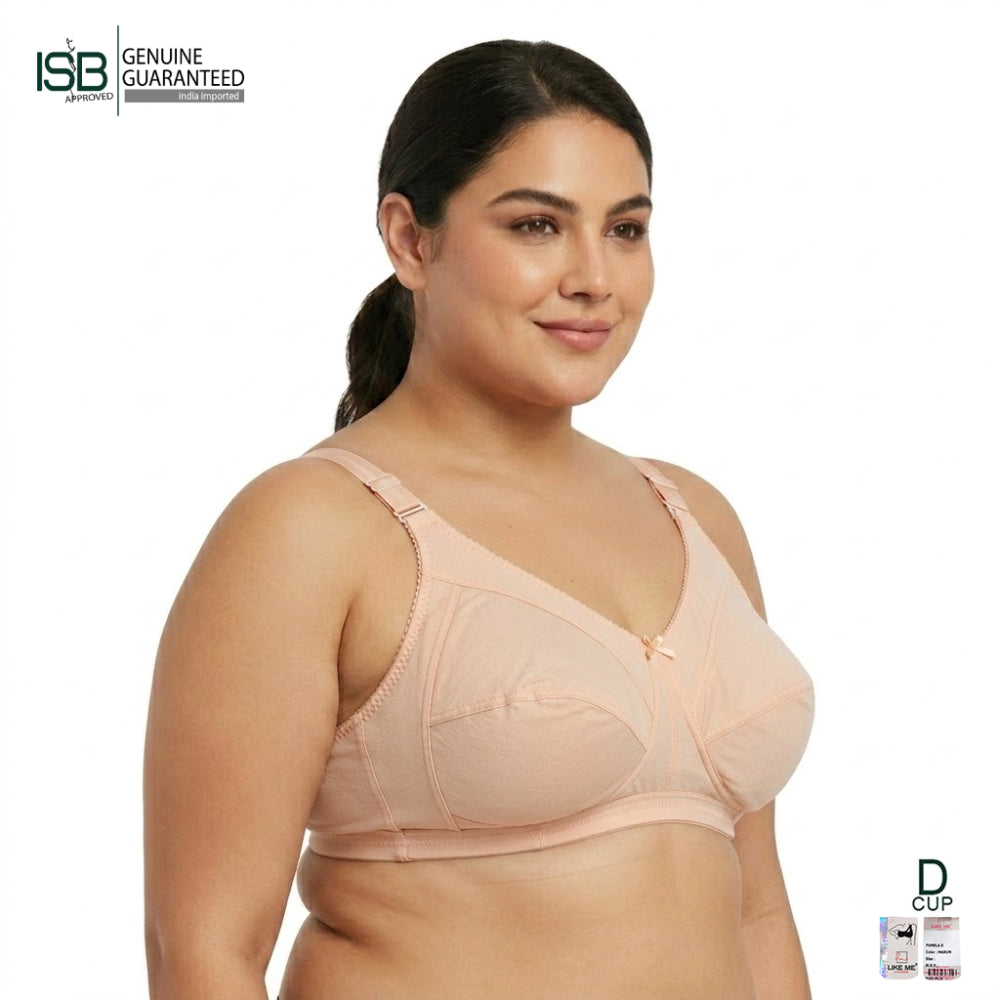 LIKE ME PAMELA Daily use BRA | D Cup | 3 Hook | | Indian Imported | ISB Approved Genuine Guaranteed | IB251103857