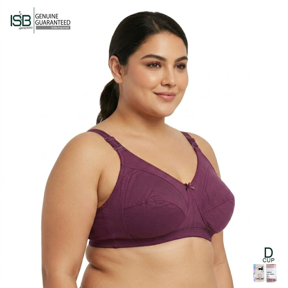 LIKE ME PAMELA Daily use BRA | D Cup | 3 Hook | | Indian Imported | ISB Approved Genuine Guaranteed | IB251103857
