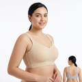NYFA Ultra-Thin Anti-Sagging Full Coverage Rabbit Ear Bra (Invisible Comfort Edition) | Cup C/D | Wire-Free | Anti-Sagging | CB260713A200