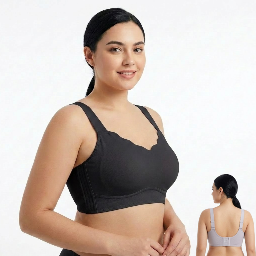 NYFA Ultra-Thin Anti-Sagging Full Coverage Rabbit Ear Bra (Invisible Comfort Edition) | Cup C/D | Wire-Free | Anti-Sagging | CB260713A200
