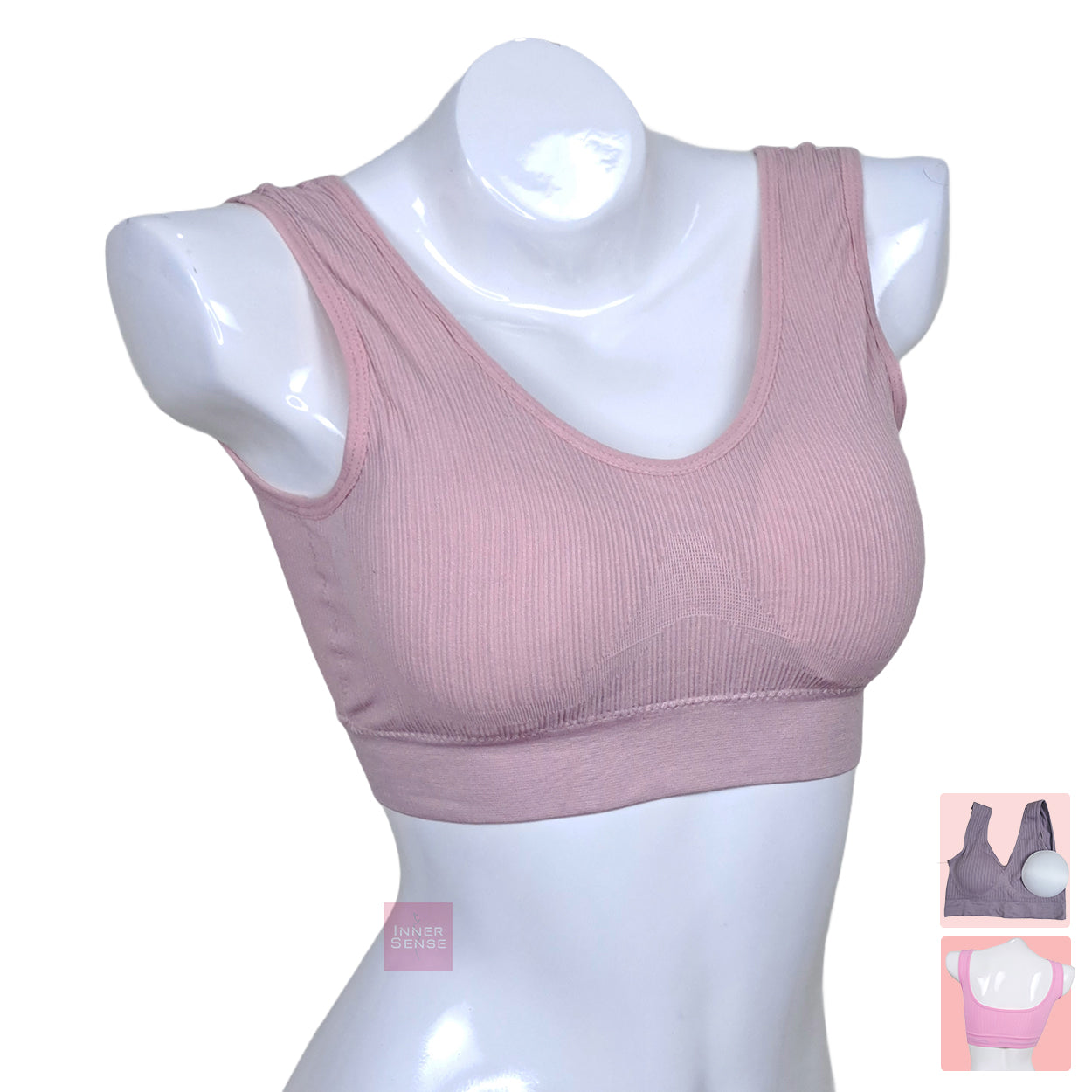 DORA Shockproof Sports Bra, Gathered large size, breathable vest style, yoga running, Removable Pads, China Imported | L,2XL,4XL | CT250306511