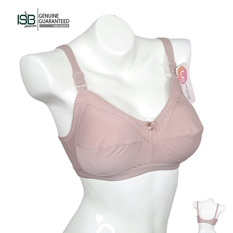 Maashie Full Coverage BRA | Non Padded Everyday Bra| C D Cup | Indian Imported | ISB Approved Genuine Guaranteed | IB250804M307