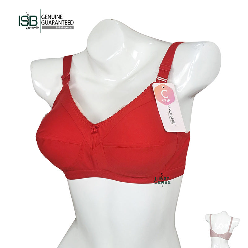 Maashie Full Coverage BRA | Non Padded Everyday Bra | Indian Imported | ISB Approved Genuine Guaranteed | IB250804M307