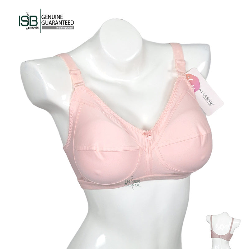 Maashie Full Coverage BRA | Non Padded Everyday Bra| C D Cup | Indian Imported | ISB Approved Genuine Guaranteed | IB250804M307