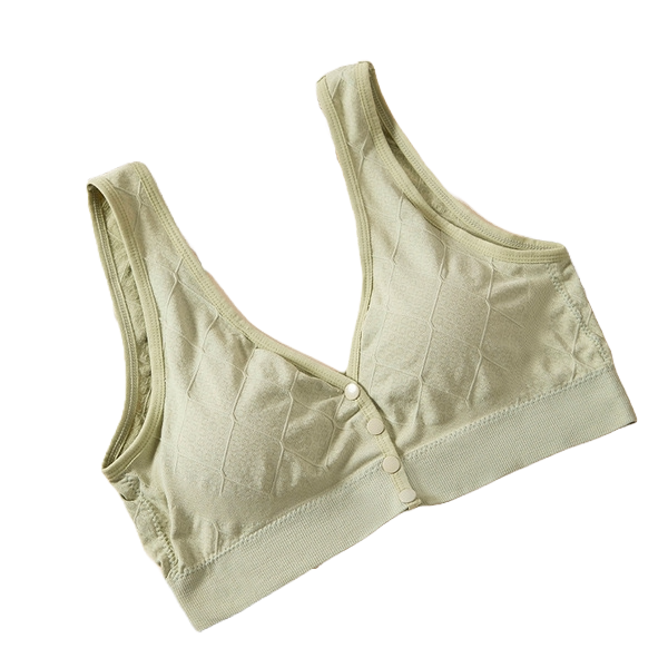 BUNI Front Open Button Top-up Comfortable Small Diamond Pattern Traceless Push-up Bra | China Imported | Free Size | CB250812785  | Limited Stock |