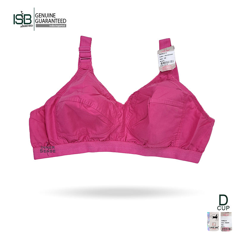 LIKE ME PAMELA Daily use BRA | D Cup | 3 Hook | | Indian Imported | ISB Approved Genuine Guaranteed | IB251103857