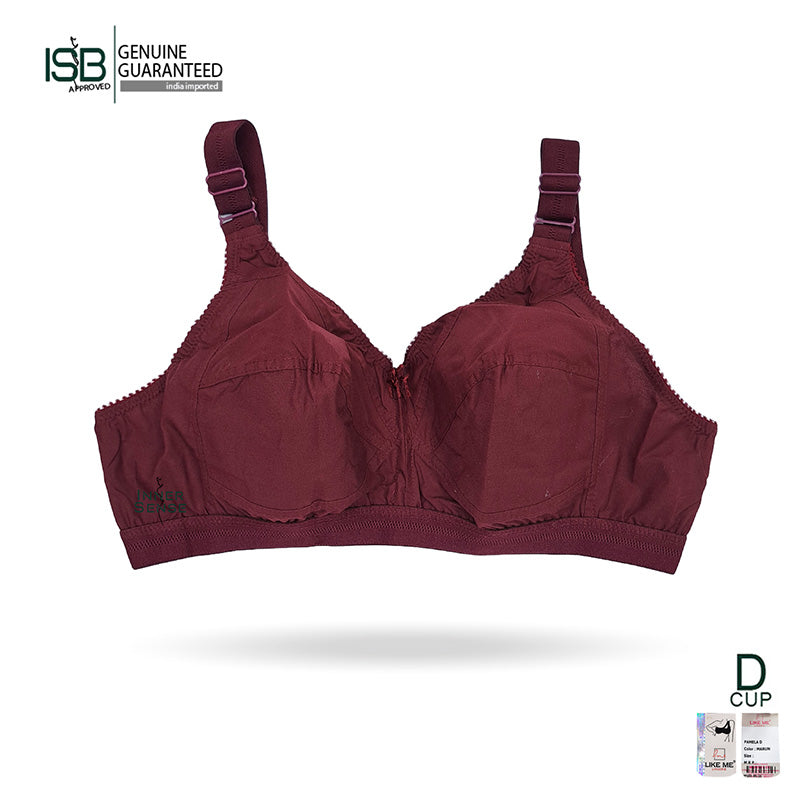 LIKE ME PAMELA Daily use BRA | D Cup | 3 Hook | | Indian Imported | ISB Approved Genuine Guaranteed | IB251103857