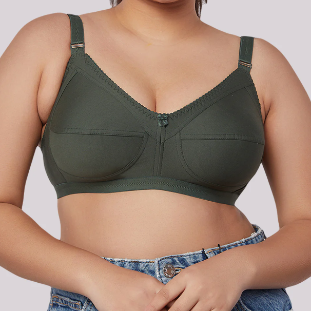 Maashie Full Coverage BRA | Non Padded Everyday Bra| C D Cup | Indian Imported | ISB Approved Genuine Guaranteed | IB250804M307