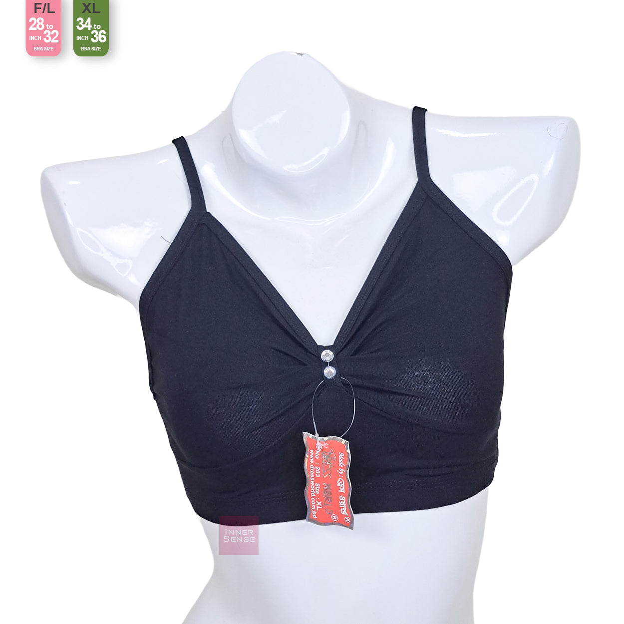 Stone Tank Top Teen Bra DW |  XL | KB250213503