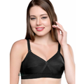 Trylo Krutika Plain Daily Wear Bra | D CUP | 4 HOOK | Soft Cotton Comfort Fit | KB251007817