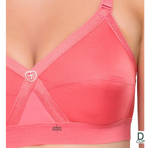 Trylo Krutika Plain Daily Wear Bra | D CUP | Soft Cotton Comfort Fit | KB251007817
