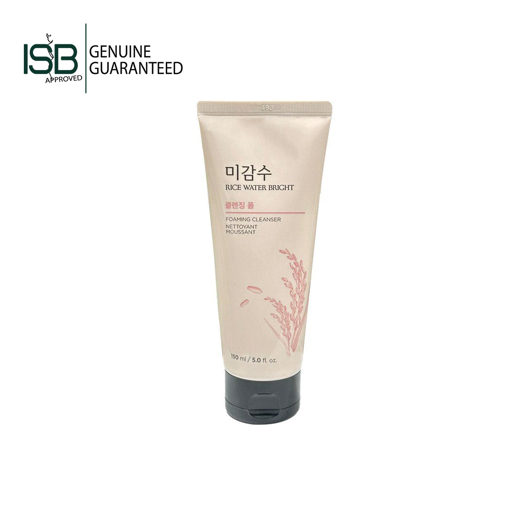 The Face Shop Rice Water Bright Foaming Cleanser 150 ml | Imported From KOREA