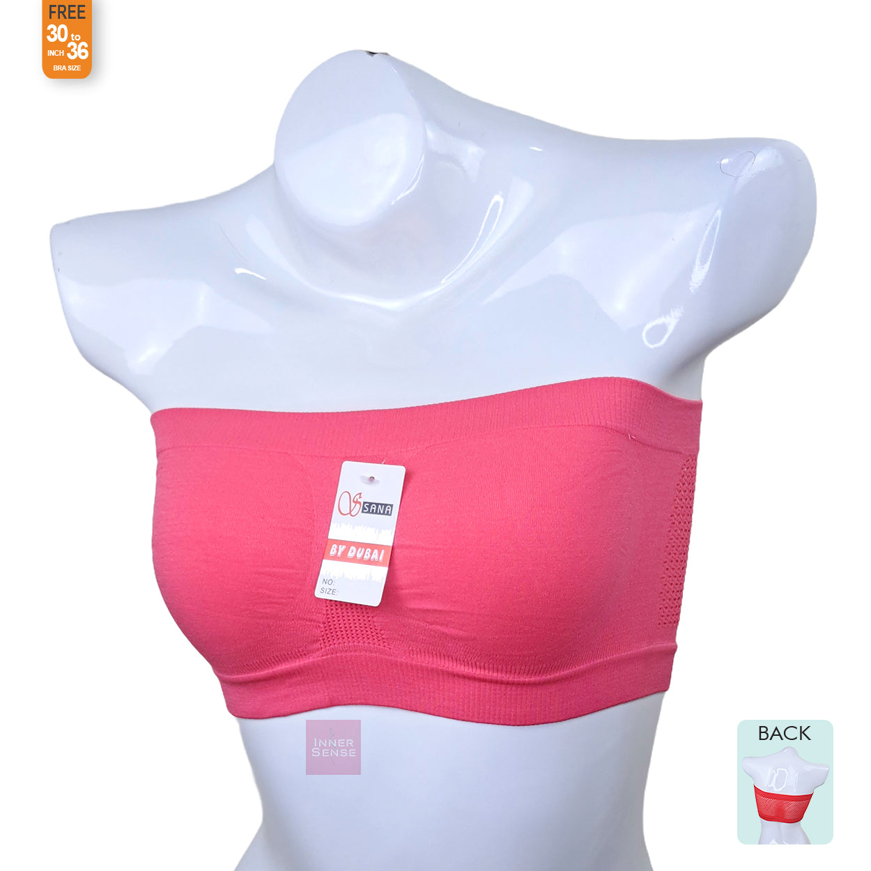 Strapless Seamless Tube Cotton Bra | CB21100301