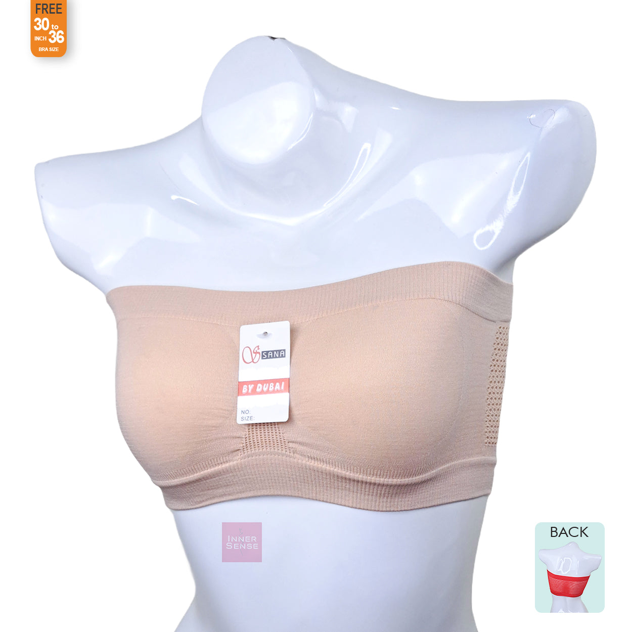 Strapless Seamless Tube Cotton Bra | CB21100301