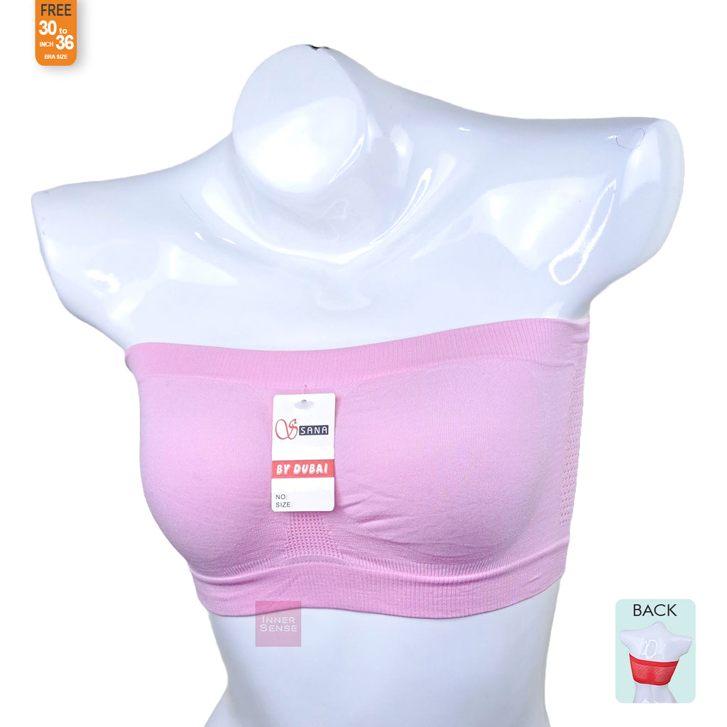 Strapless Seamless Tube Cotton Bra | CB21100301