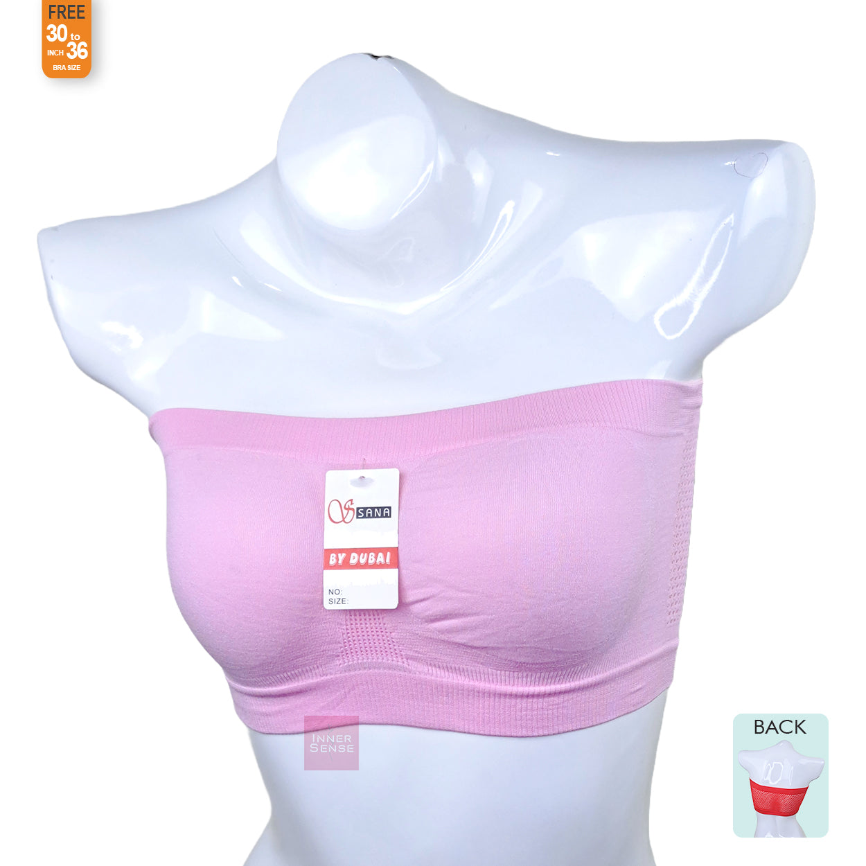 Strapless Seamless Tube Cotton Bra | CB21100301