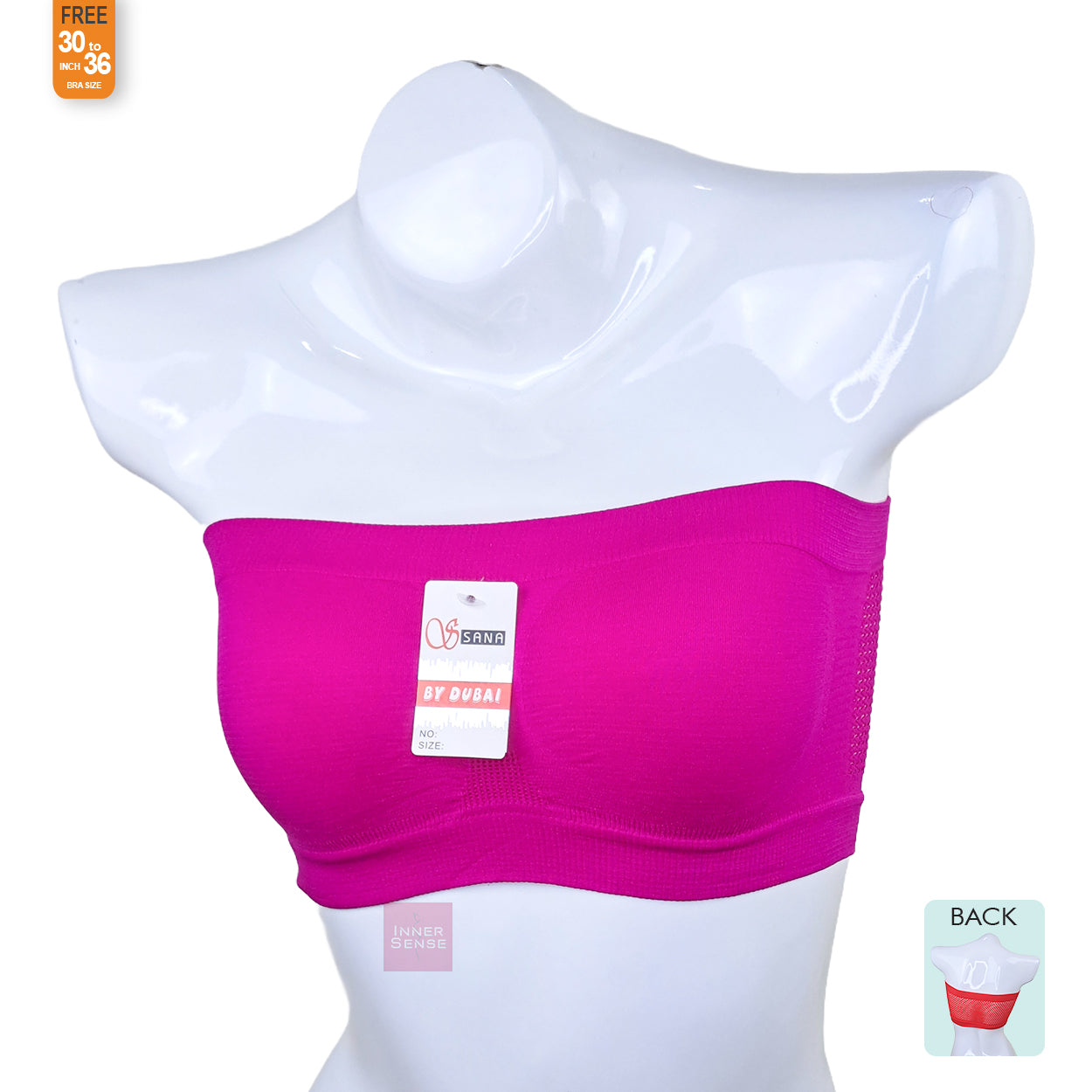 Strapless Seamless Tube Cotton Bra | CB21100301