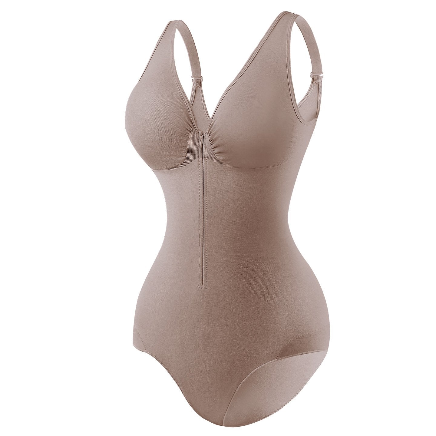 Waist-Cinching Corset Shapewear (Zipper Closure Edition) | Tummy Control | Bust Support | Hip Enhancing Fit | Full Body Shaper | ISHR260619A157