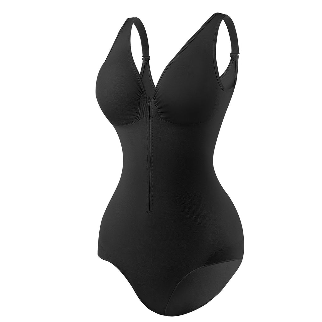 Waist-Cinching Corset Shapewear (Zipper Closure Edition) | Tummy Control | Bust Support | Hip Enhancing Fit | Full Body Shaper | ISHR260619A157