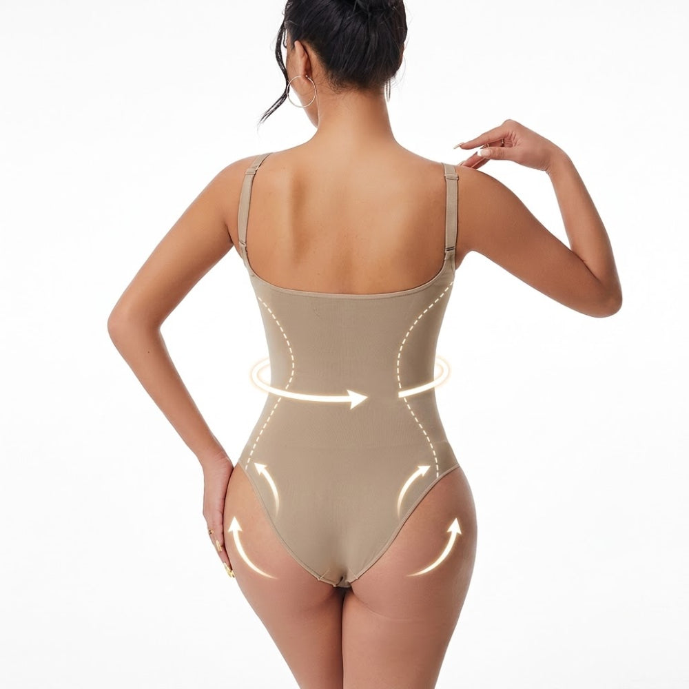 Waist-Cinching Corset Shapewear (Zipper Closure Edition) | Tummy Control | Bust Support | Hip Enhancing Fit | Full Body Shaper | ISHR260619A157