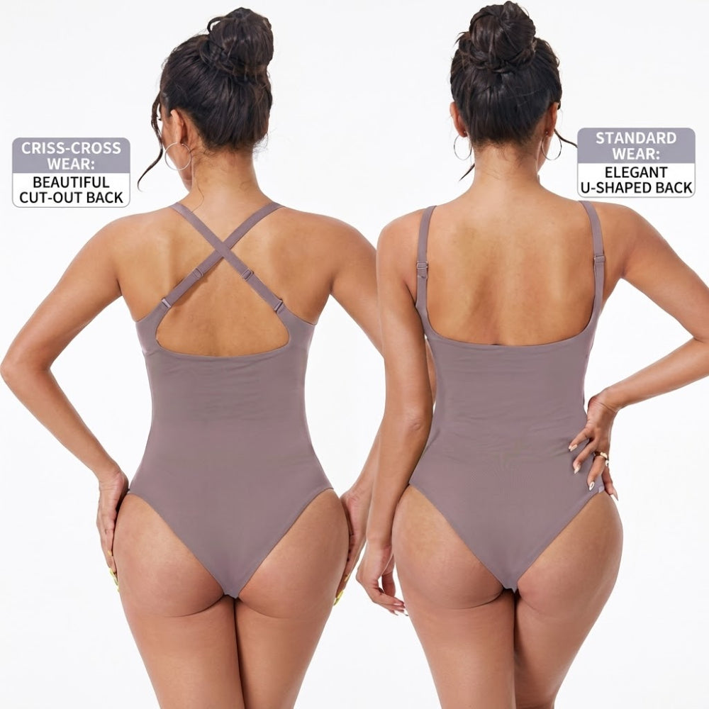 Waist-Cinching Corset Shapewear (Zipper Closure Edition) | Tummy Control | Bust Support | Hip Enhancing Fit | Full Body Shaper | ISHR260619A157