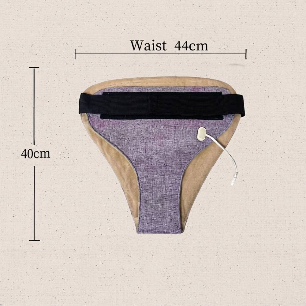 Electric Heating Warm Belly Briefs Period Comfort (Smart Heat Edition) | Belly & Hip Warming Comfort | Moxibustion Heat Support | Soft Everyday Wear | ISMT260619A153